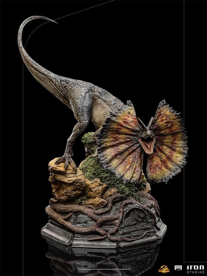 Statue Dilophosaurus - Jurassic World - Art Scale 1/10