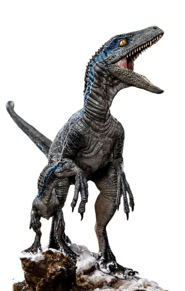 Statue Blue and Beta Deluxe - Jurassic World: Dominion - Art Scale 1/10