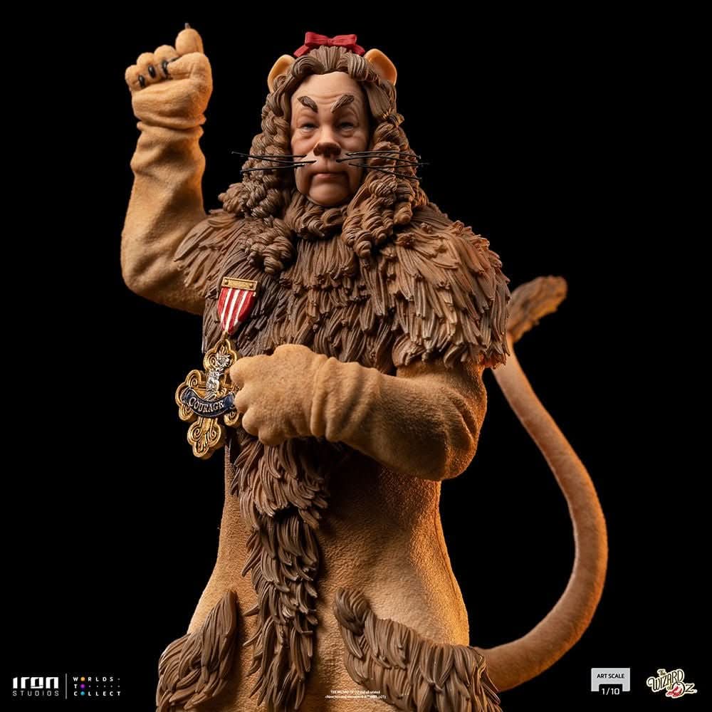 Statue Cowardly Lion - The Wizard of Oz - Art Scale 1/10