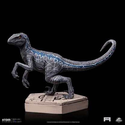 Statue Velociraptor Blue B - Jurassic World - Icons