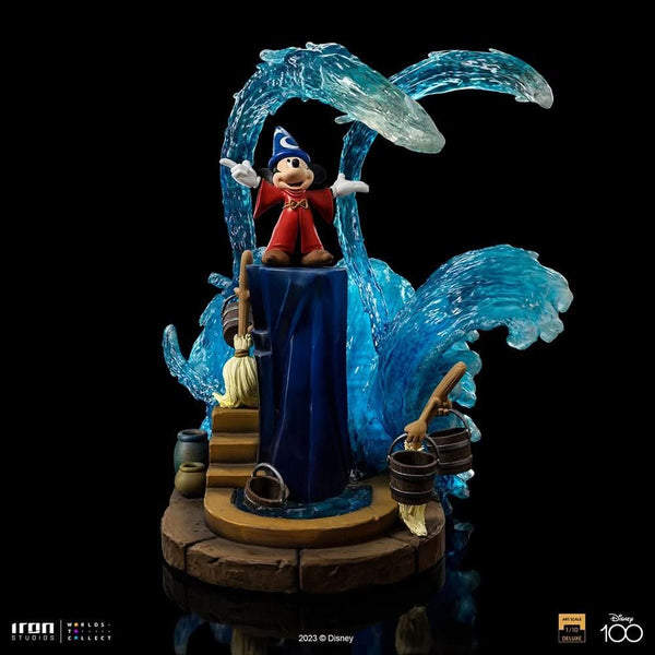Statue Mickey Deluxe - Disney 100th - Fantasia - Art Scale 1/10 - Disney Classics