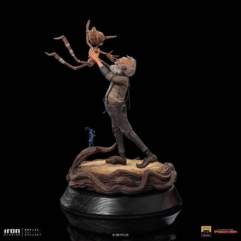 Statue Geppetto & Pinocchio Deluxe (Signed Version) - Pinocchio - Art Scale 1/10