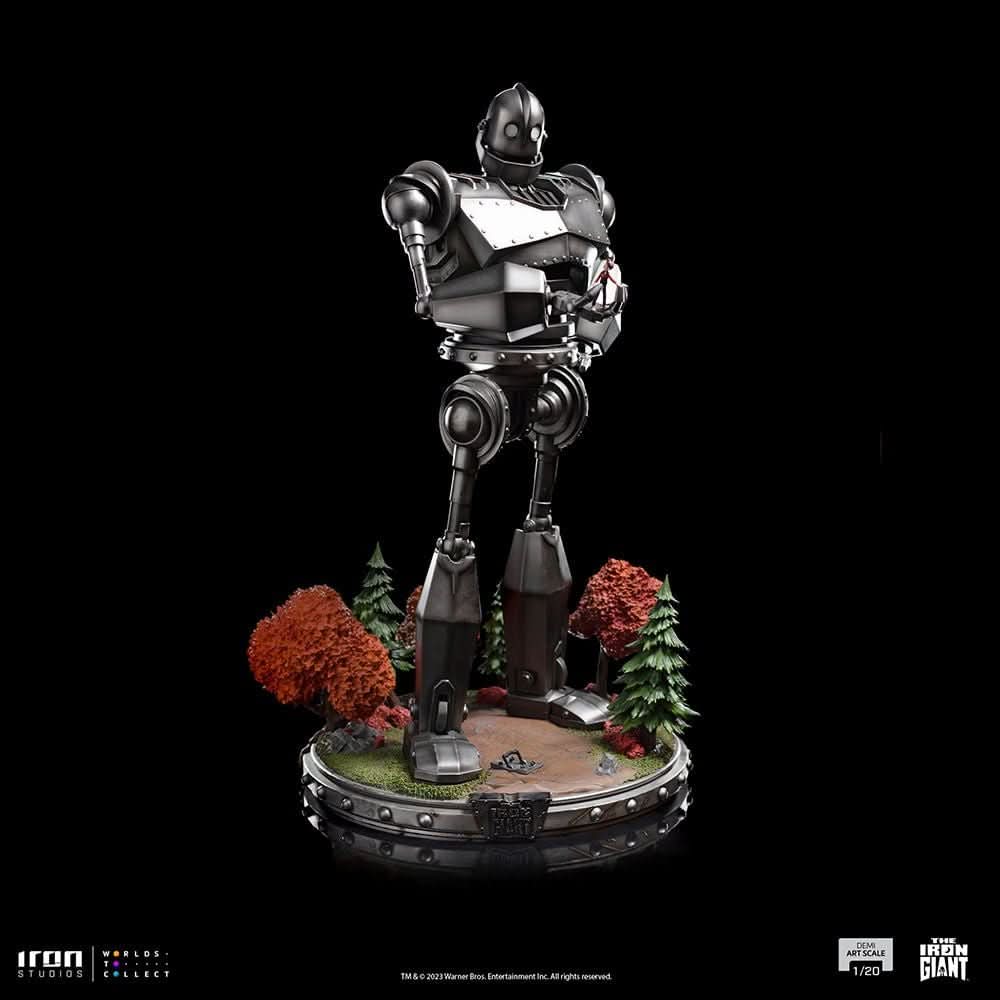 Statue Iron Giant and Hogarth Hughes - The Iron Giant - Demi Scale 1/20 - Alien