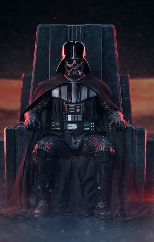Darth Vader on Throne Statue - Star Wars: Obi-Wan Kenobi Series - Legacy Replica 1/4 - Iron Studios