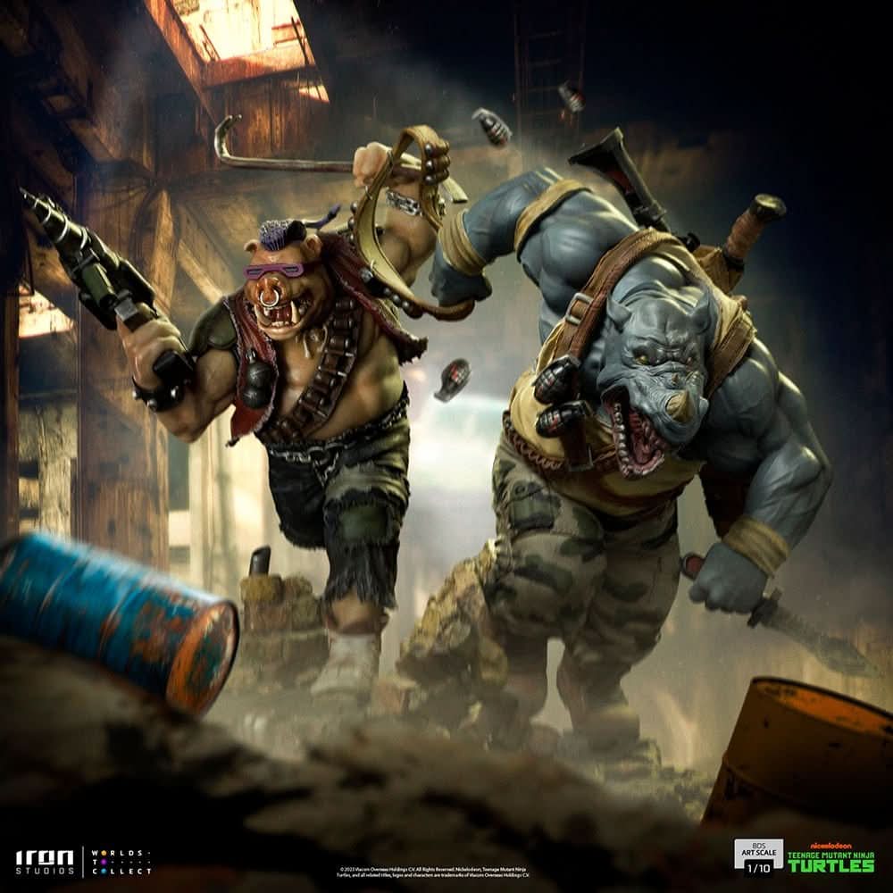 Statue Bebop - Teenage Mutant Ninja Turtles - BDS Art Scale 1/10