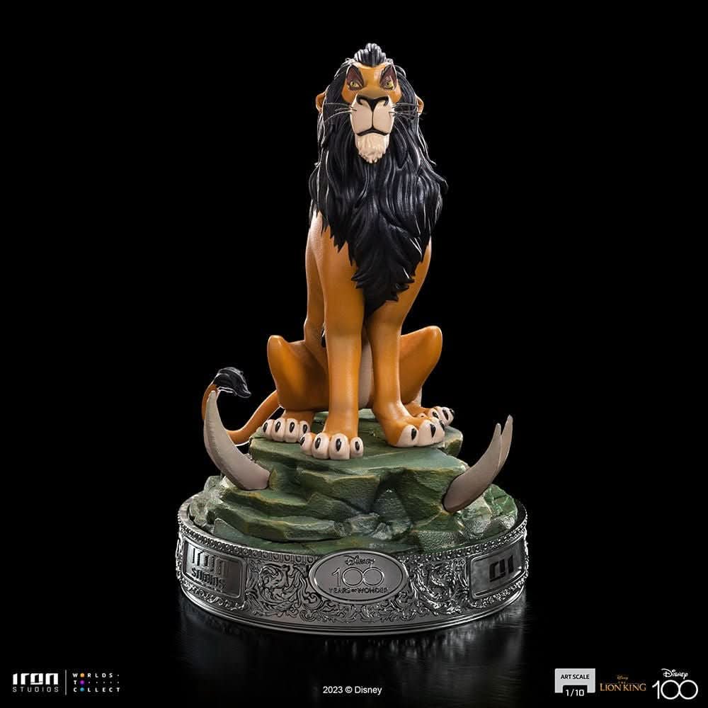 Statue Scar 100 Years Version - Disney 100th - The Lion King - Art Scale 1/10 - Disney Classics