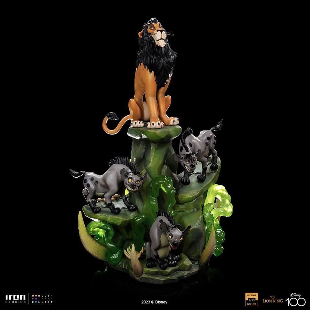 Statue Scar Deluxe - Disney 100th - The Lion King - Art Scale 1/10