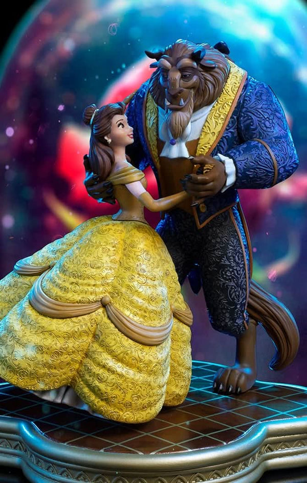 Statue Beauty and The Beast - Disney 100th - Beauty and The Beast - Art Scale 1/10 - Disney Classics