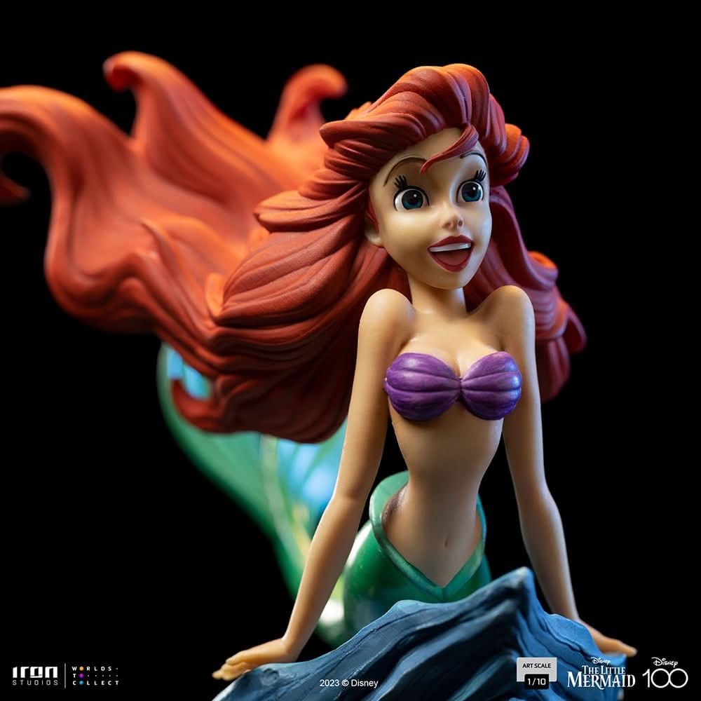 Statue Little Mermaid - Disney 100th - Little Mermaid - Art Scale 1/10 - Disney Classics