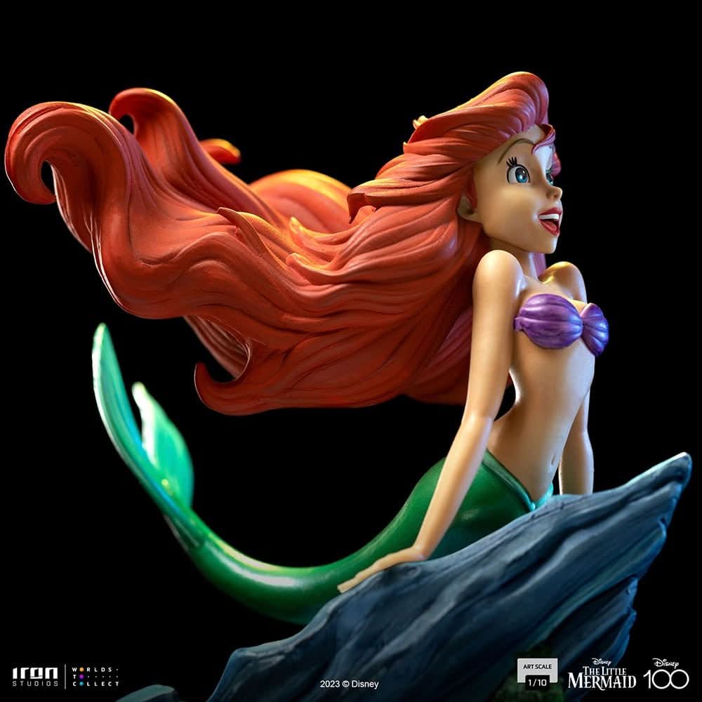 Statue Little Mermaid - Disney 100th - Little Mermaid - Art Scale 1/10 - Disney Classics
