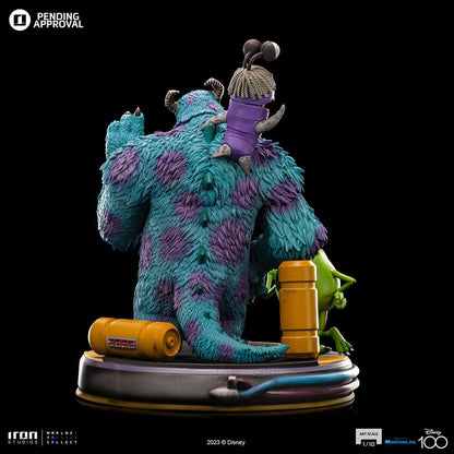 Statue Monsters Inc. Diorama - Disney 100th - Monsters Inc. - Art Scale 1/10 - Disney Classics