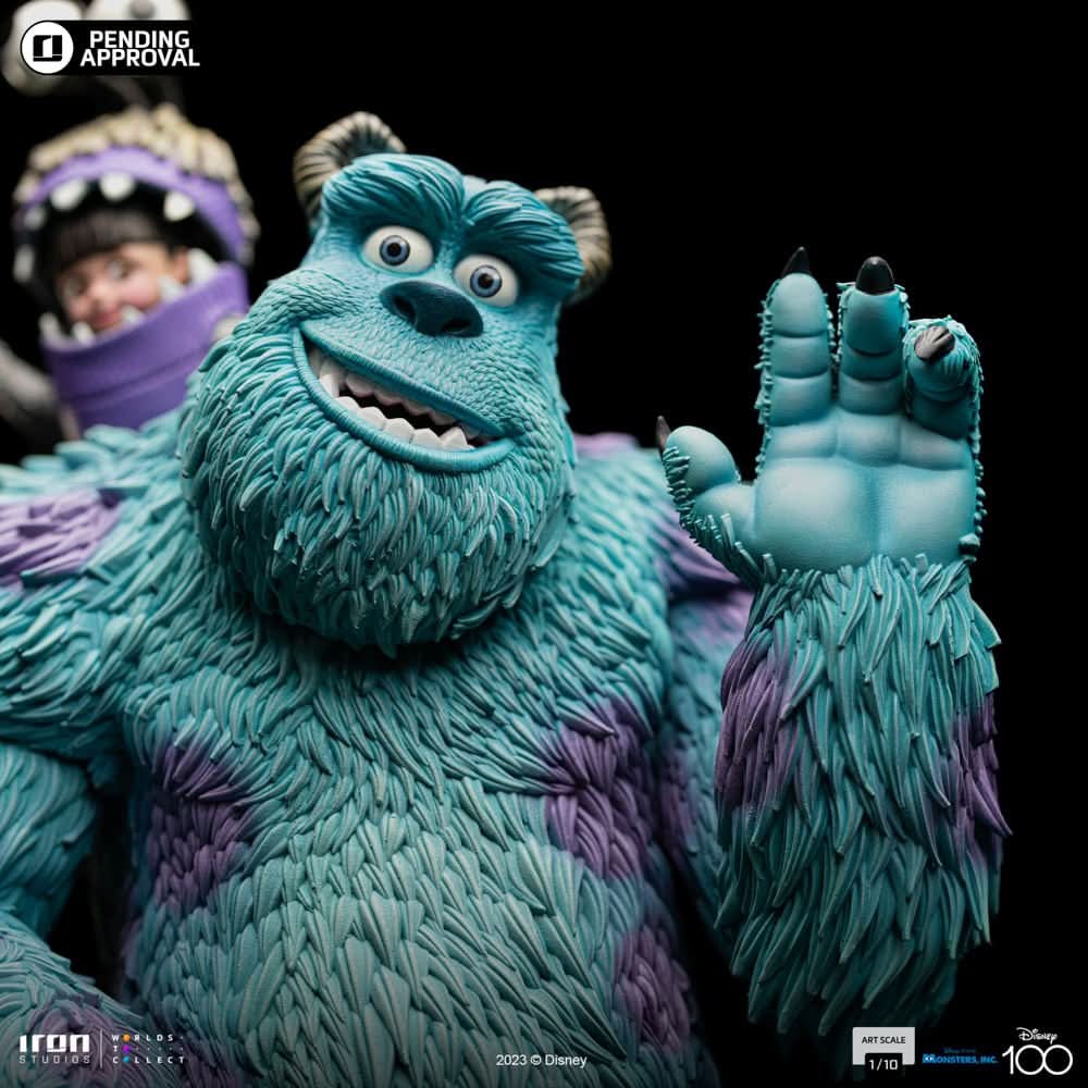 Statue Monsters Inc. Diorama - Disney 100th - Monsters Inc. - Art Scale 1/10 - Disney Classics
