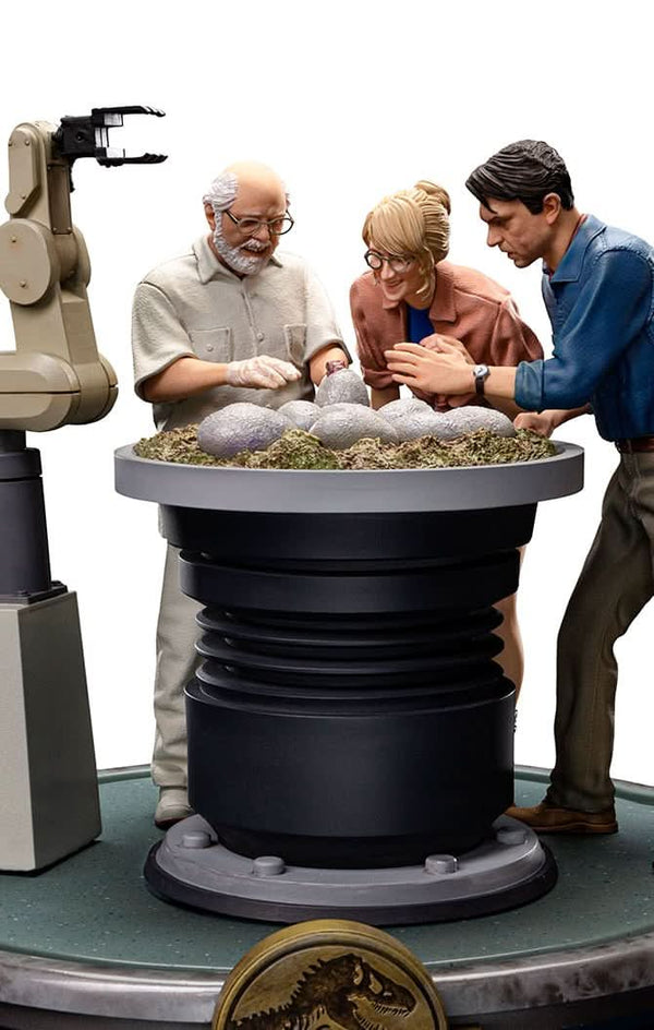 Statue Dino Hatching Deluxe - Jurassic Park - Art Scale 1/10