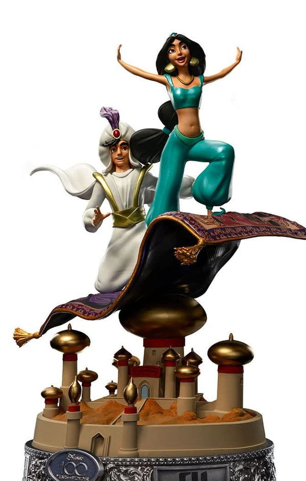 Statue Aladdin and Jasmine 100 Years Version - Disney 100th - Aladdin - Art Scale 1/10