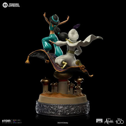 Statue Aladdin and Jasmine 100 Years Version - Disney 100th - Aladdin - Art Scale 1/10
