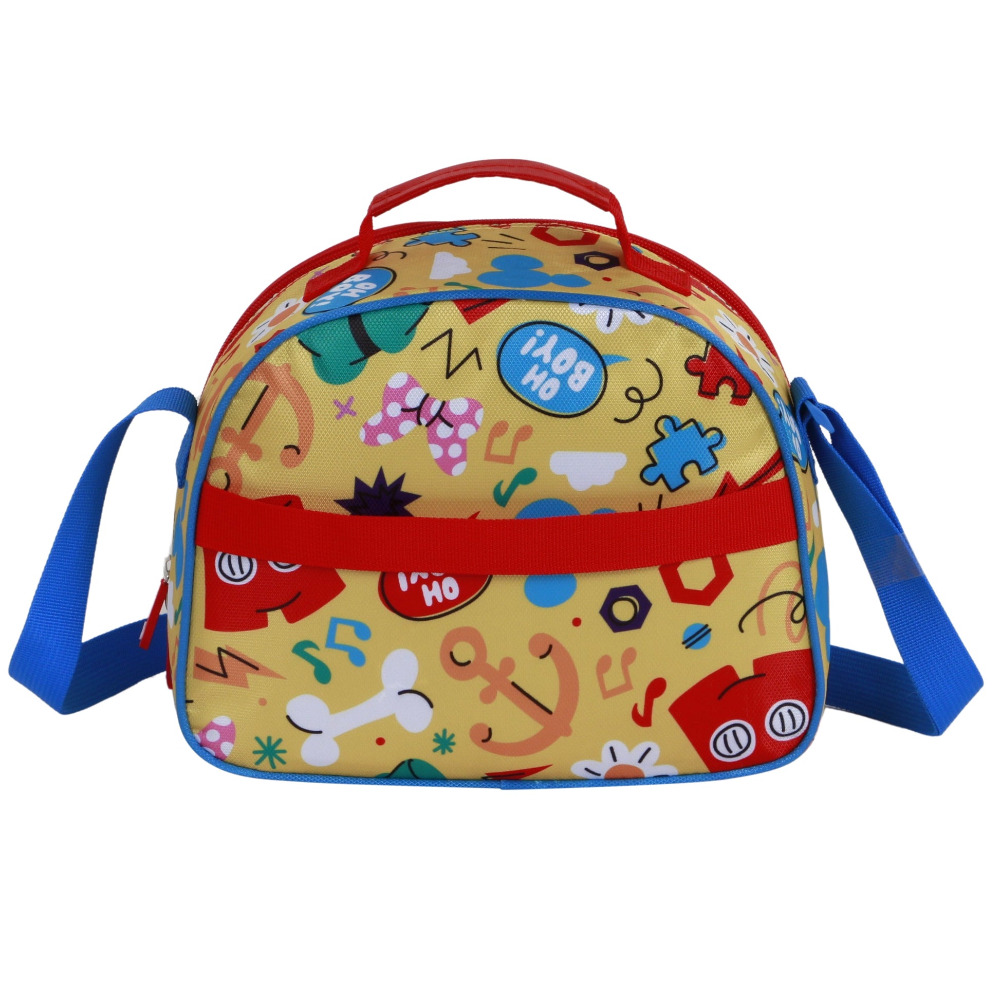 Sac Repas 3D Disney Mickey Mouse « Boy » – Jaune
