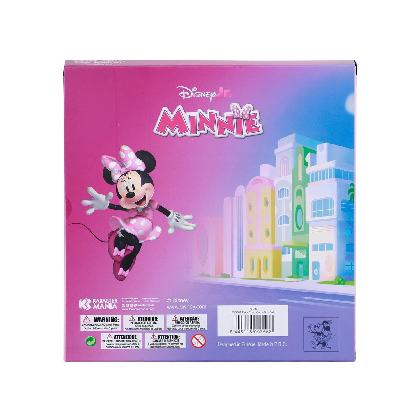 Coffret Journal + Stylo 6 Couleurs Disney Minnie Mouse « Cat » – Lilas