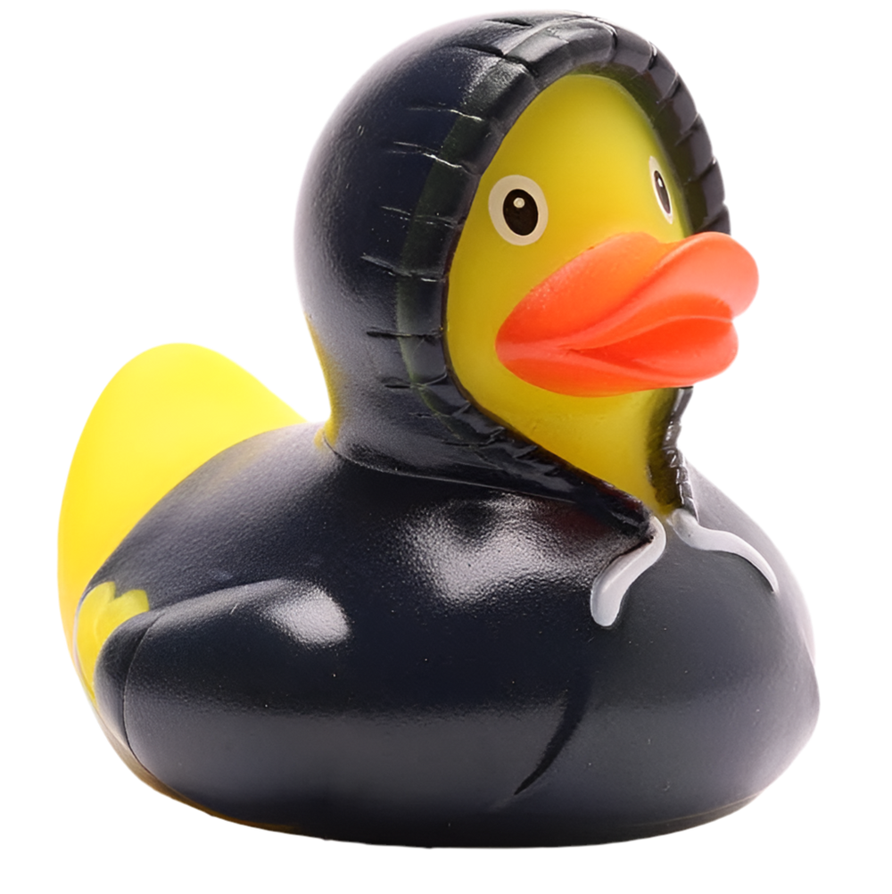 Canard Sweat à Capuche - Bleu Marine