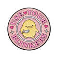 Pin's Canard Jaune "Use your Blinkers"