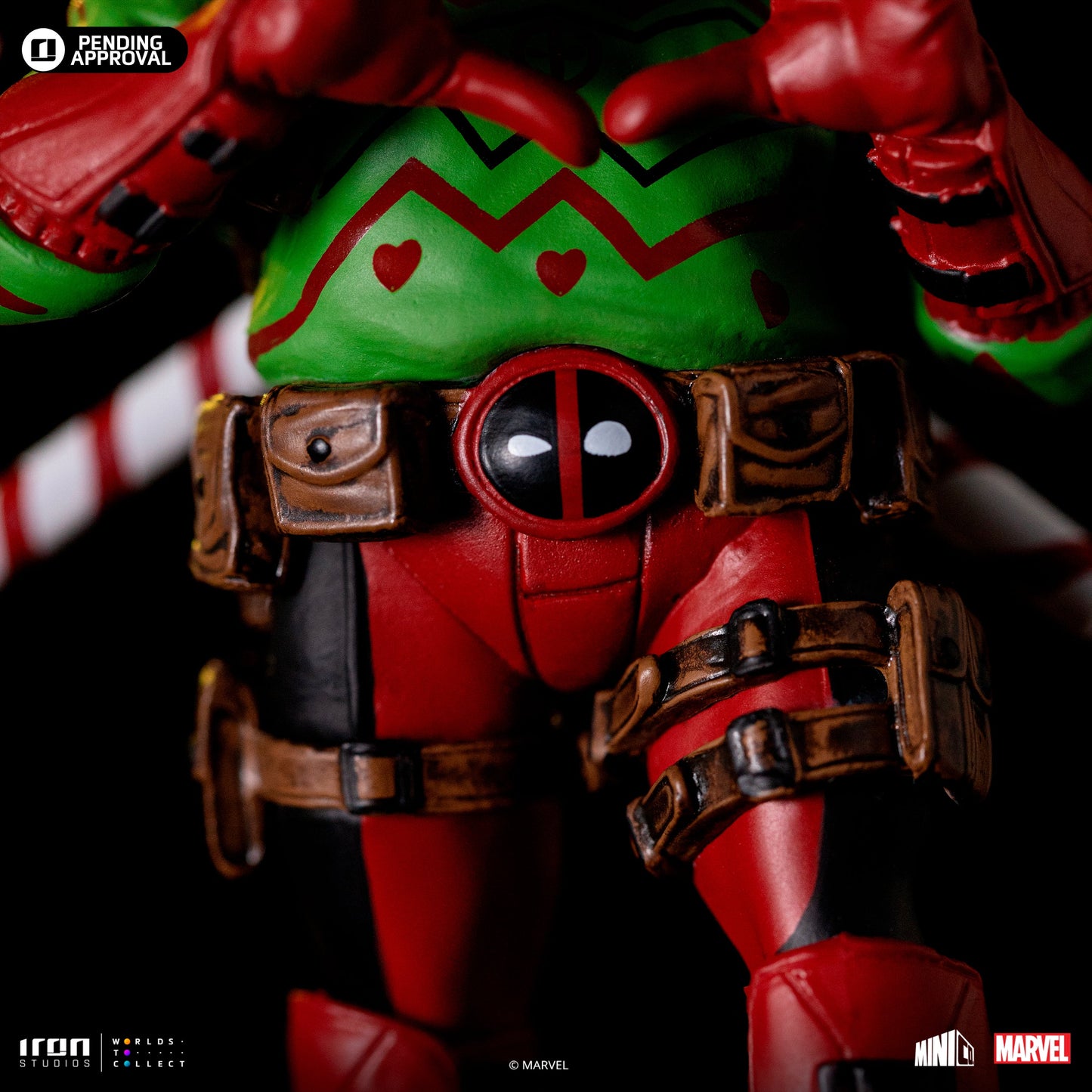 Figurine Deadpool (Holidays Version) - Marvel Comics - Mini Co.