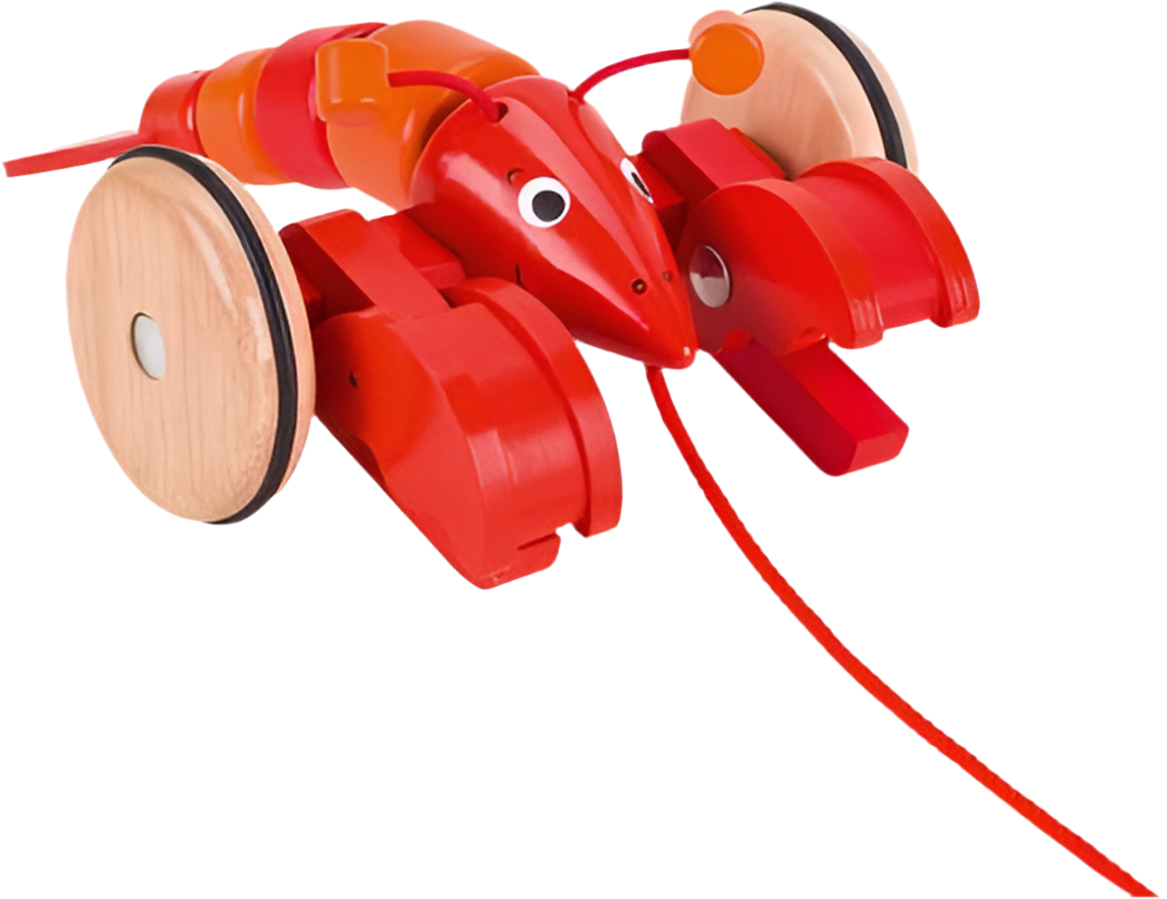 Pull-Along Animal - Lobster