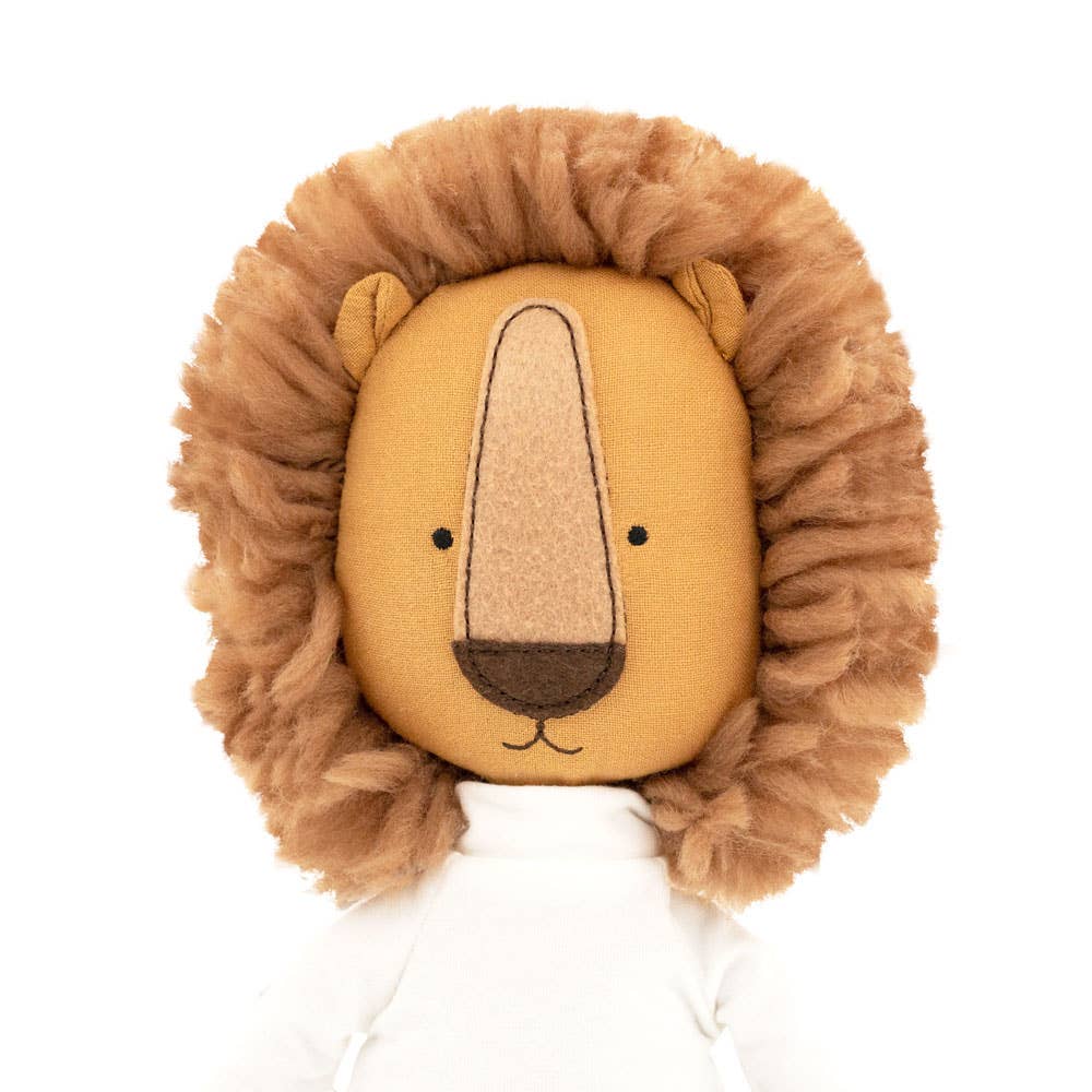 Peluche en coton, Cotti Motti, Simon le Lion (30cm)-0+