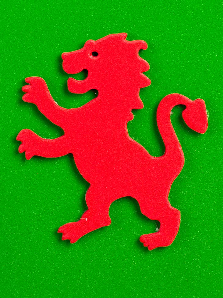 Softik Green Shield with Lion