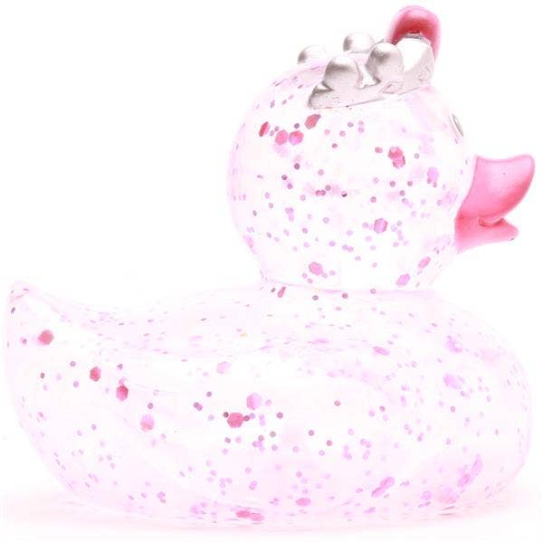 Princess Pink Glitter Duck