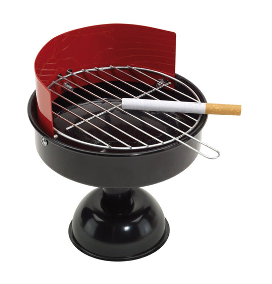 Cendrier mini barbecue en métal