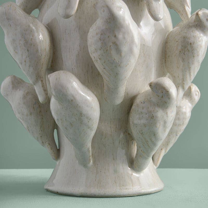 Vase M. Oisillon Blanc