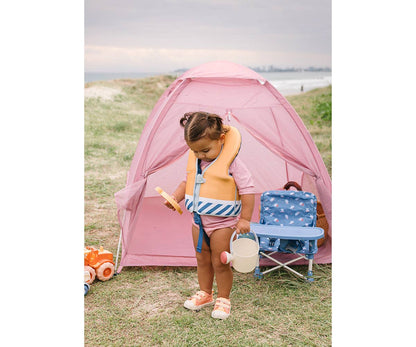 Gilet flottant d'apprentissage Rayures bleues &#