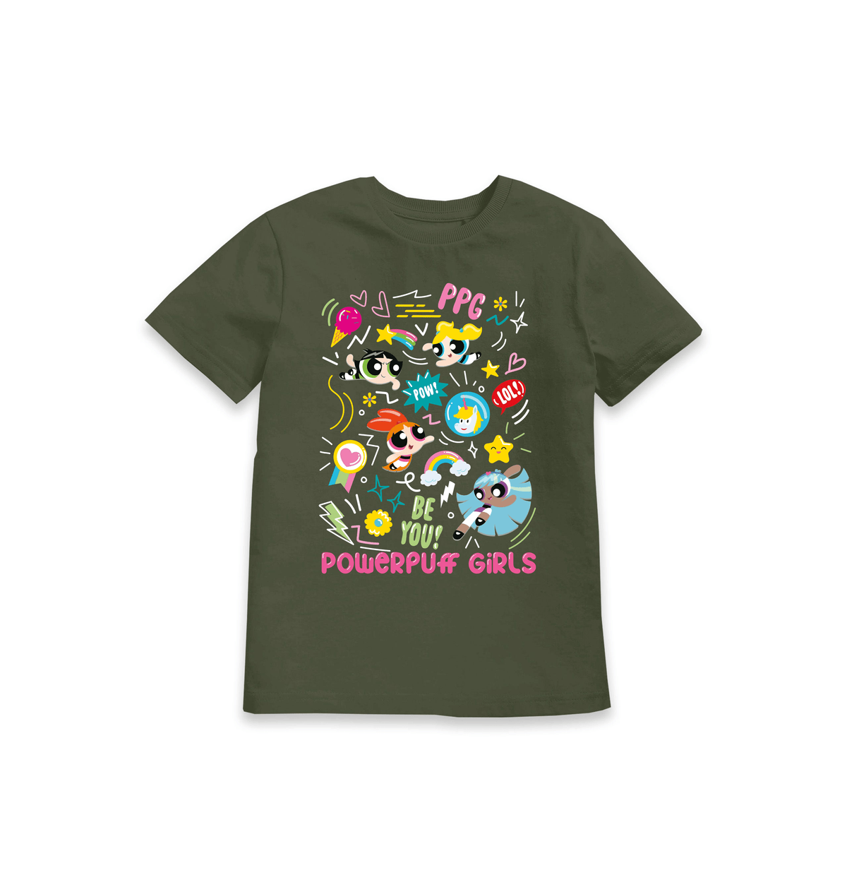 T-shirt enfant Powerpuff Girls icon artwork