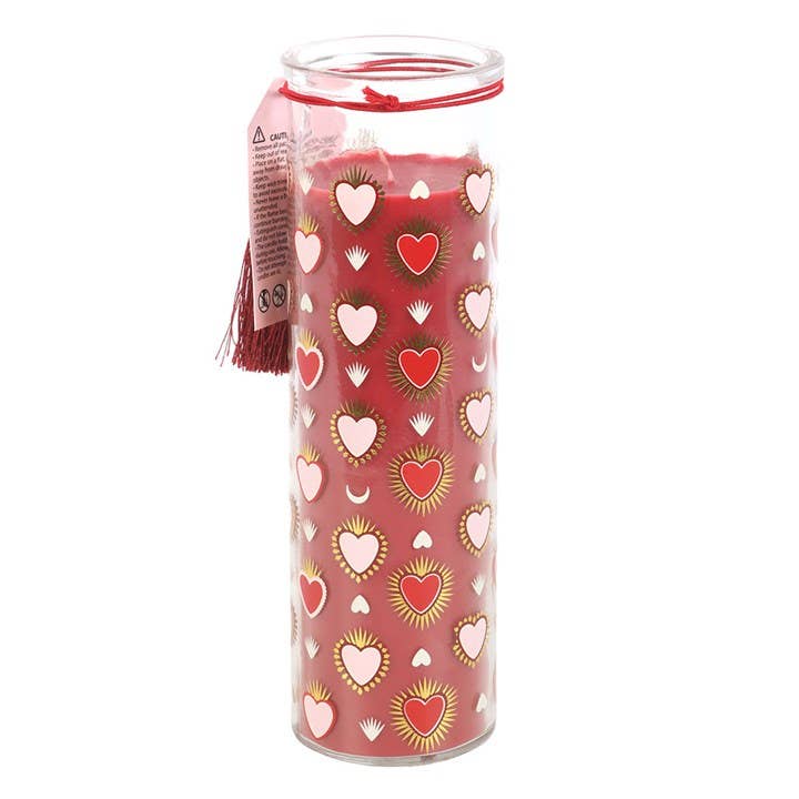 Bougie Tube Parfumée Cœurs Sacrés - Figue Noire