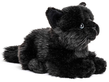 Peluche Chat couché - Noir