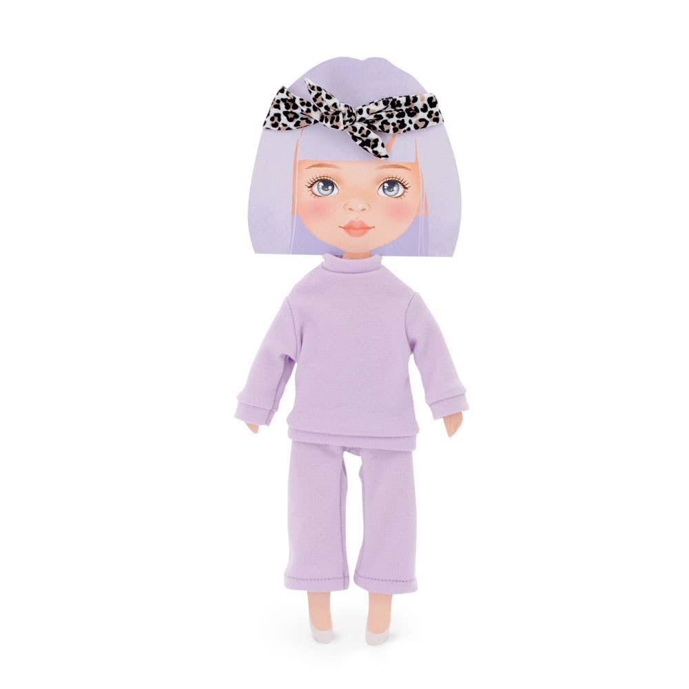Ensemble de vêtements : survêtement violet, 28 cm