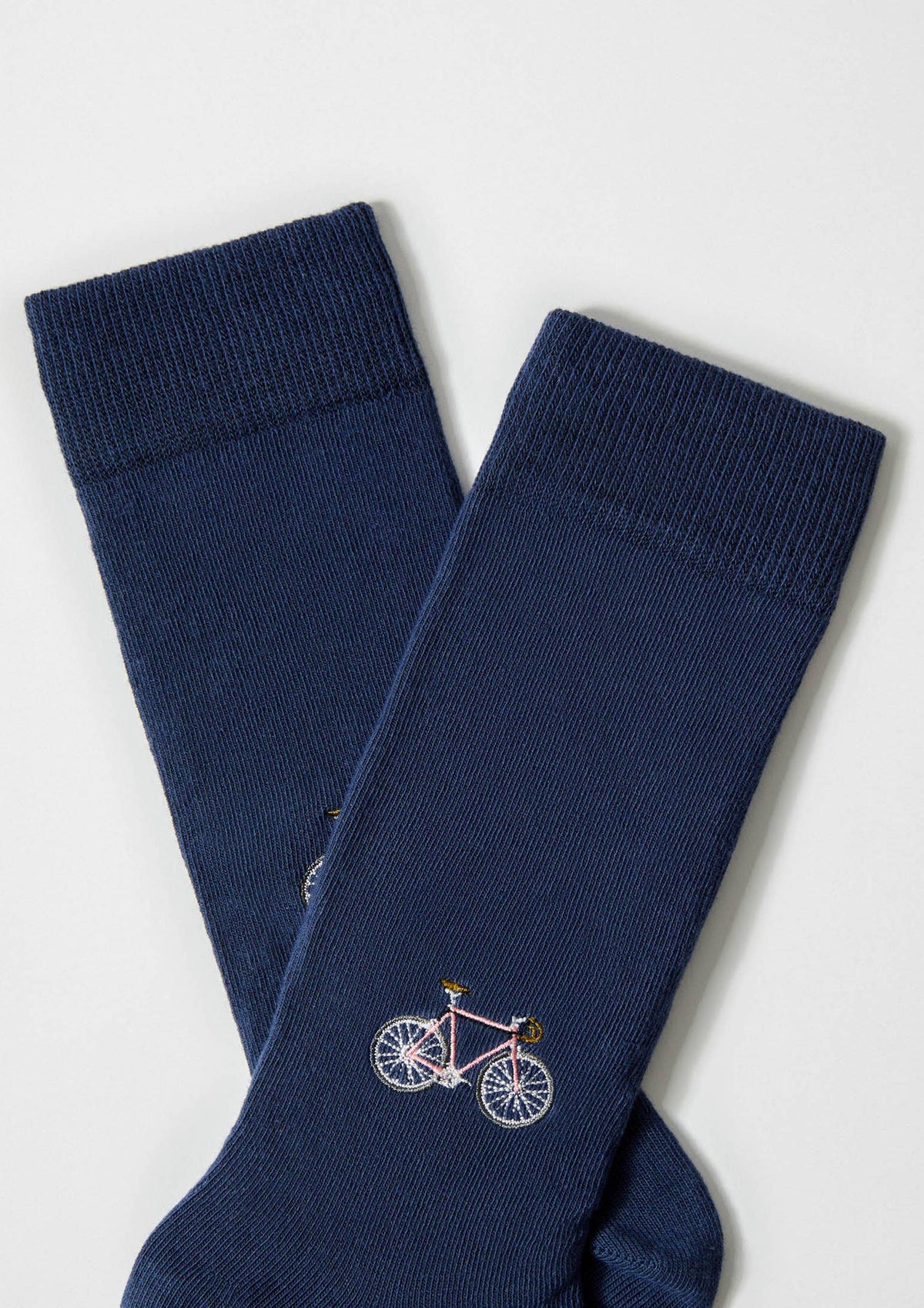 Chaussettes brodées BeBicycle