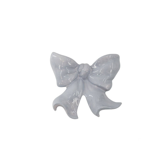 Wall vase - Bowl vase - Ceramic - Lilac - 19x18.5x5.5 cm