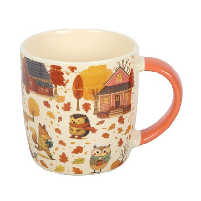Creature Comforts Set: Autumn Mug and Tea Strainer