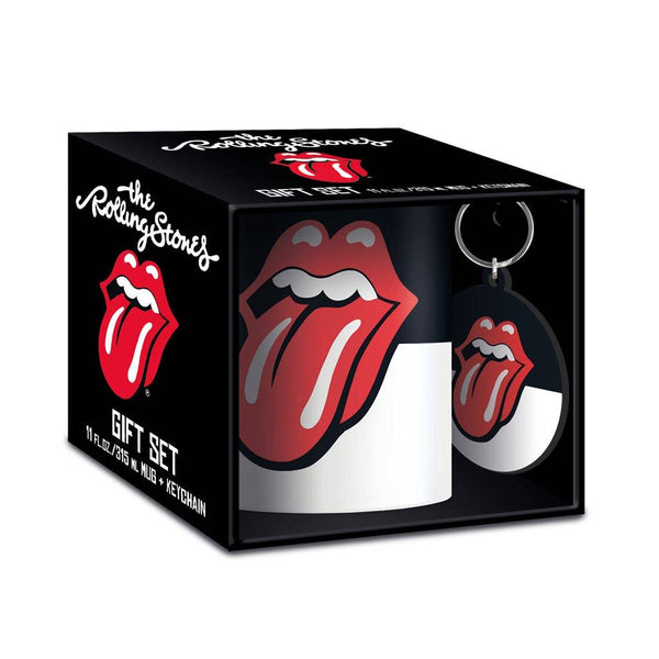 Mok en sleutelhangerset van de Rolling Stones