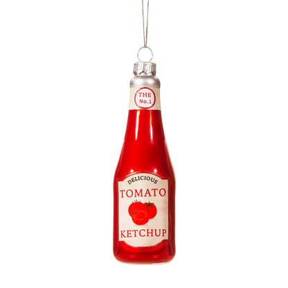 Ketchup Bottle Christmas Ball