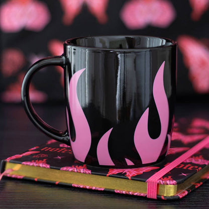 Pink Flame Mug