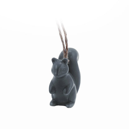Hanging Decoration - Navy Blue Squirrel