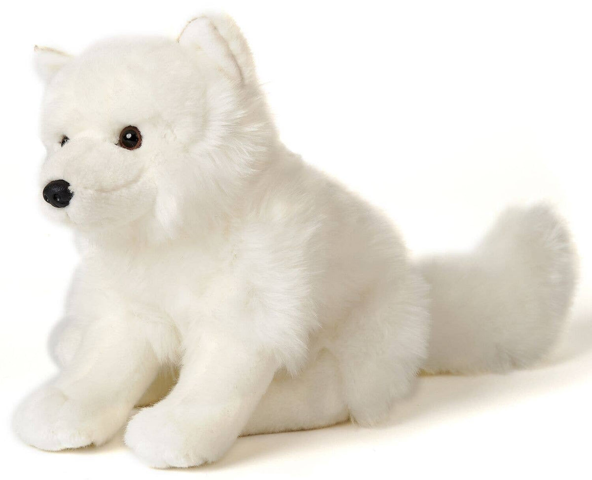 Peluche Renard Arctique Assis