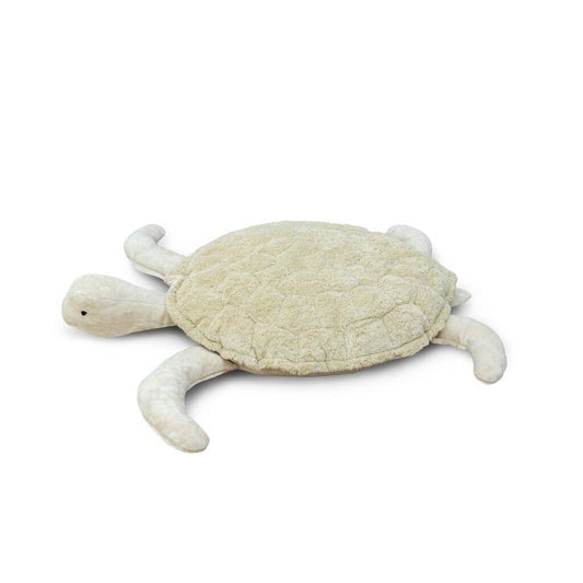 Giant Plush Sea Turtle - Linen