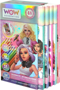 Coffret de Coloriage WOW Generation – 48 Crayons + Carnet