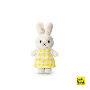 Plüsch Miffy – Kleid Vichy Jaune