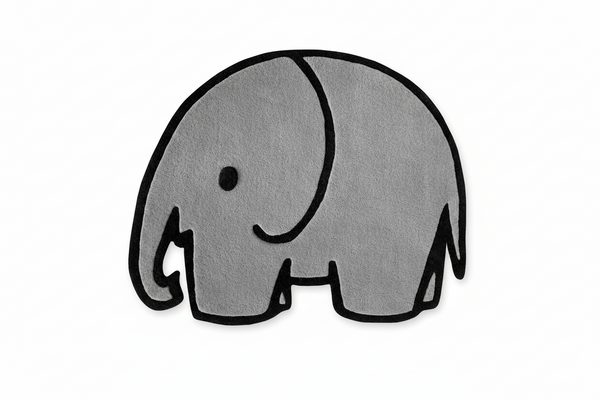 Miffy & Friends vloerkleed - Olifant