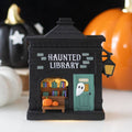 Halloween LED Light Decoration: haunted bookcase