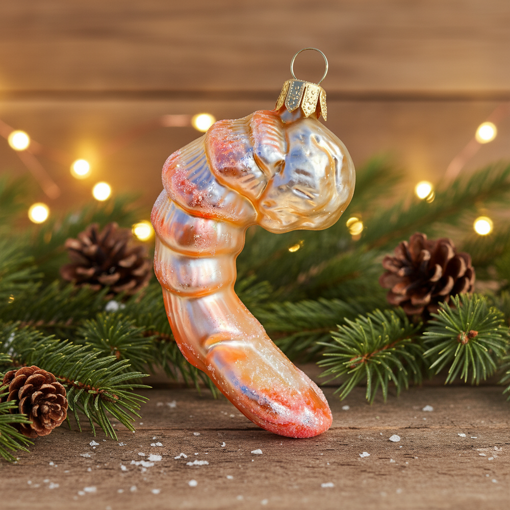 Garnalenkerstbal