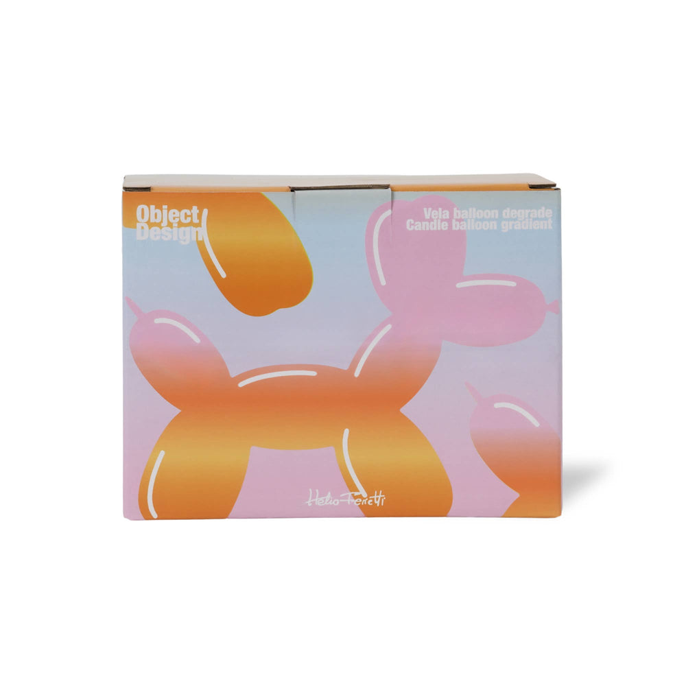 Bougie Chien Ballon Sunset